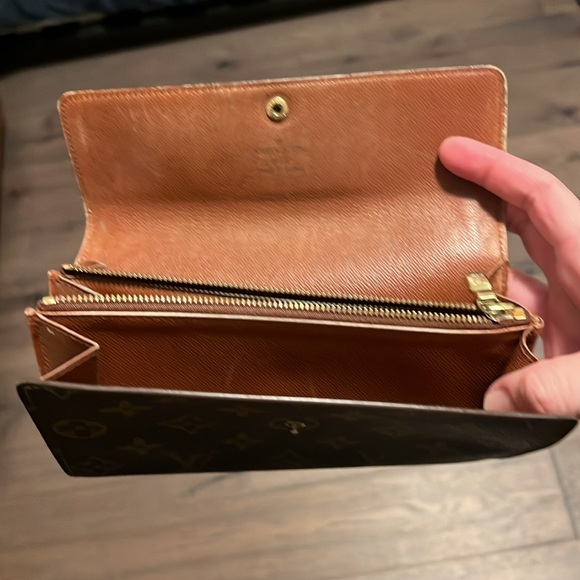 Louis Vuitton LV Long Wallet Portefeuille Sarah Browns Monogram 789125 - Picture 11 of 13